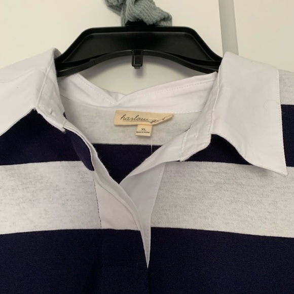 Striped Collared Shirt - Picture 3 of 6